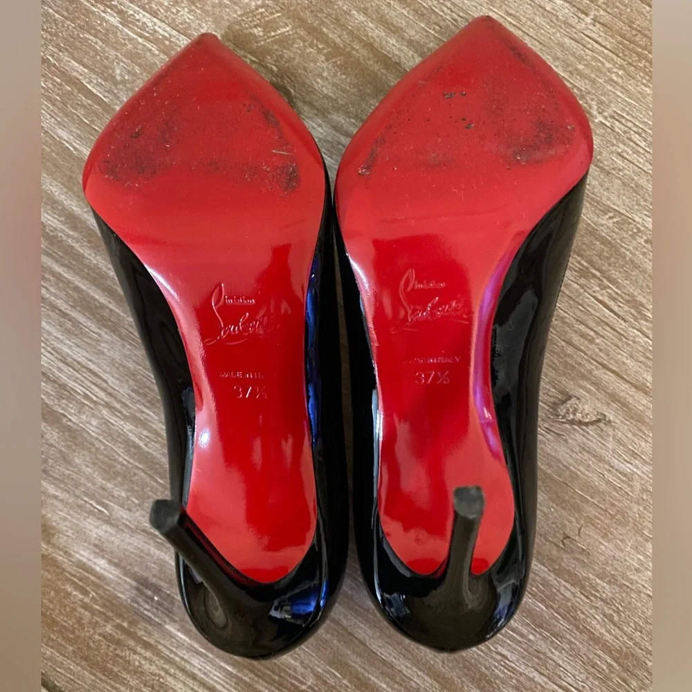 Christian Louboutin Pigalle Follies 100 Patent - Pre Loved - Picture 7 of 9